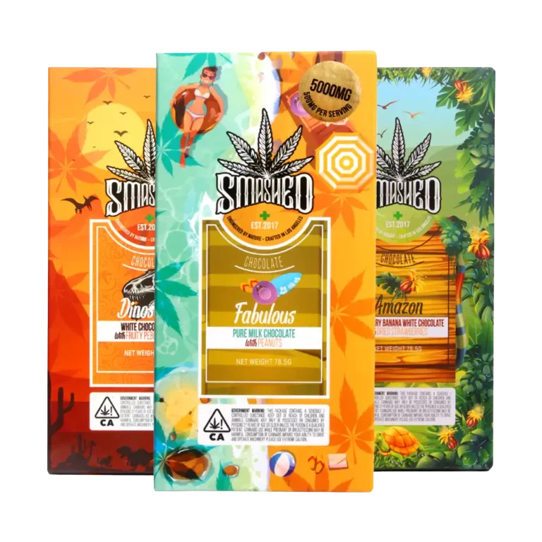 5000MG Smashed THC Chocolate Bar – High Time SD