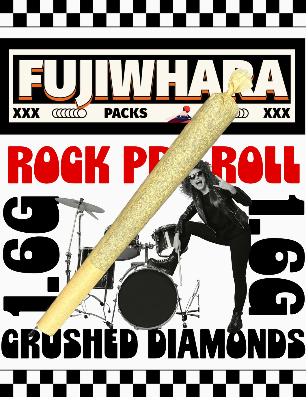 Fujiwhara XXX Packs 1.6G Crushed Diamonds