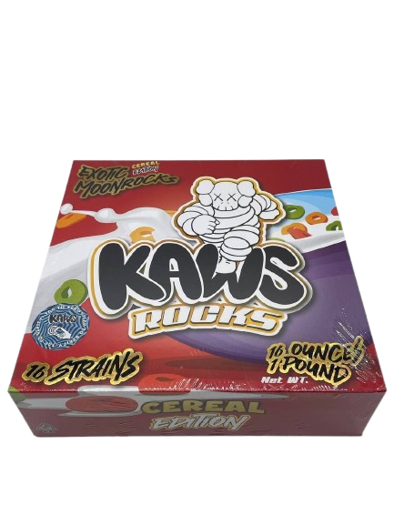 KAWS ROCKS CEREAL  EDITION