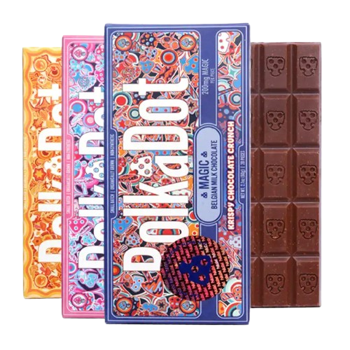 4G Polkadot Chocolate